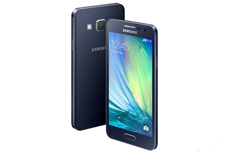 samsung galaxy A3 front and